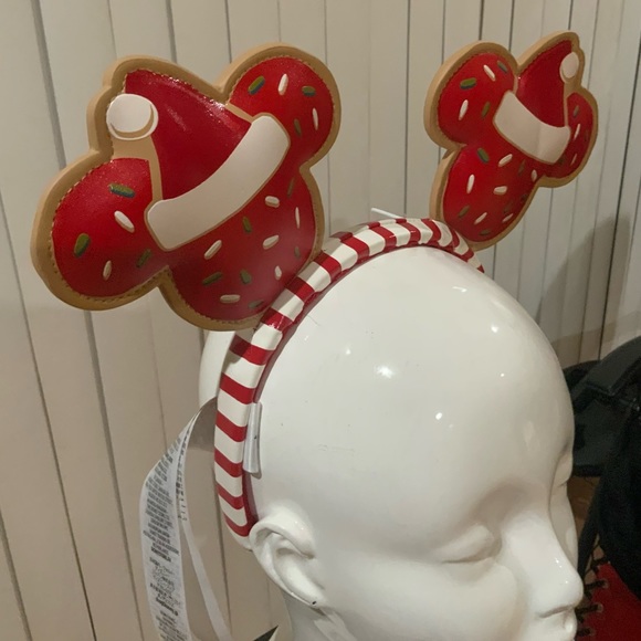 Mickey Mouse Christmas Headband - Picture 2 of 3